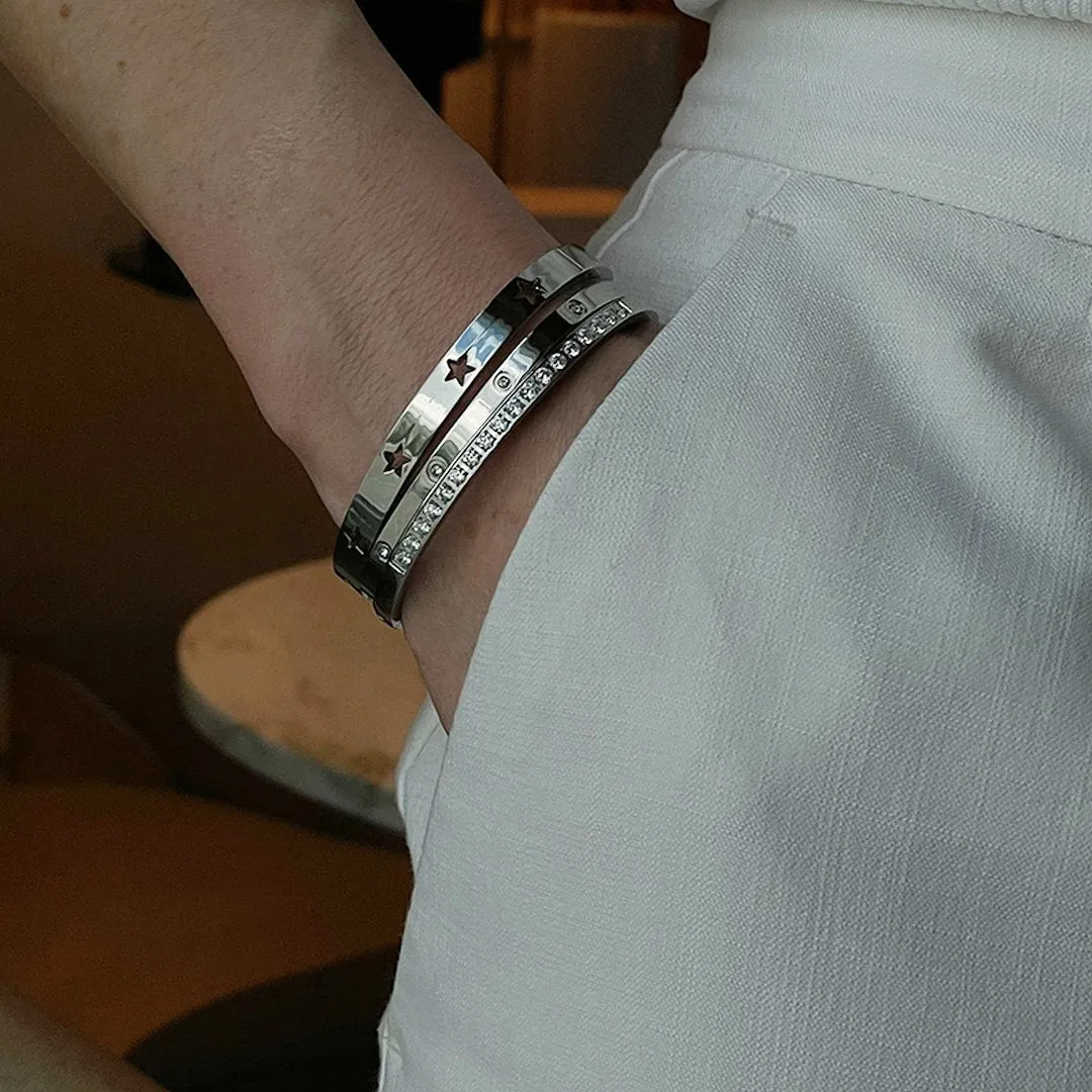 ESSENTIAL SPARK SILVER BRACELET