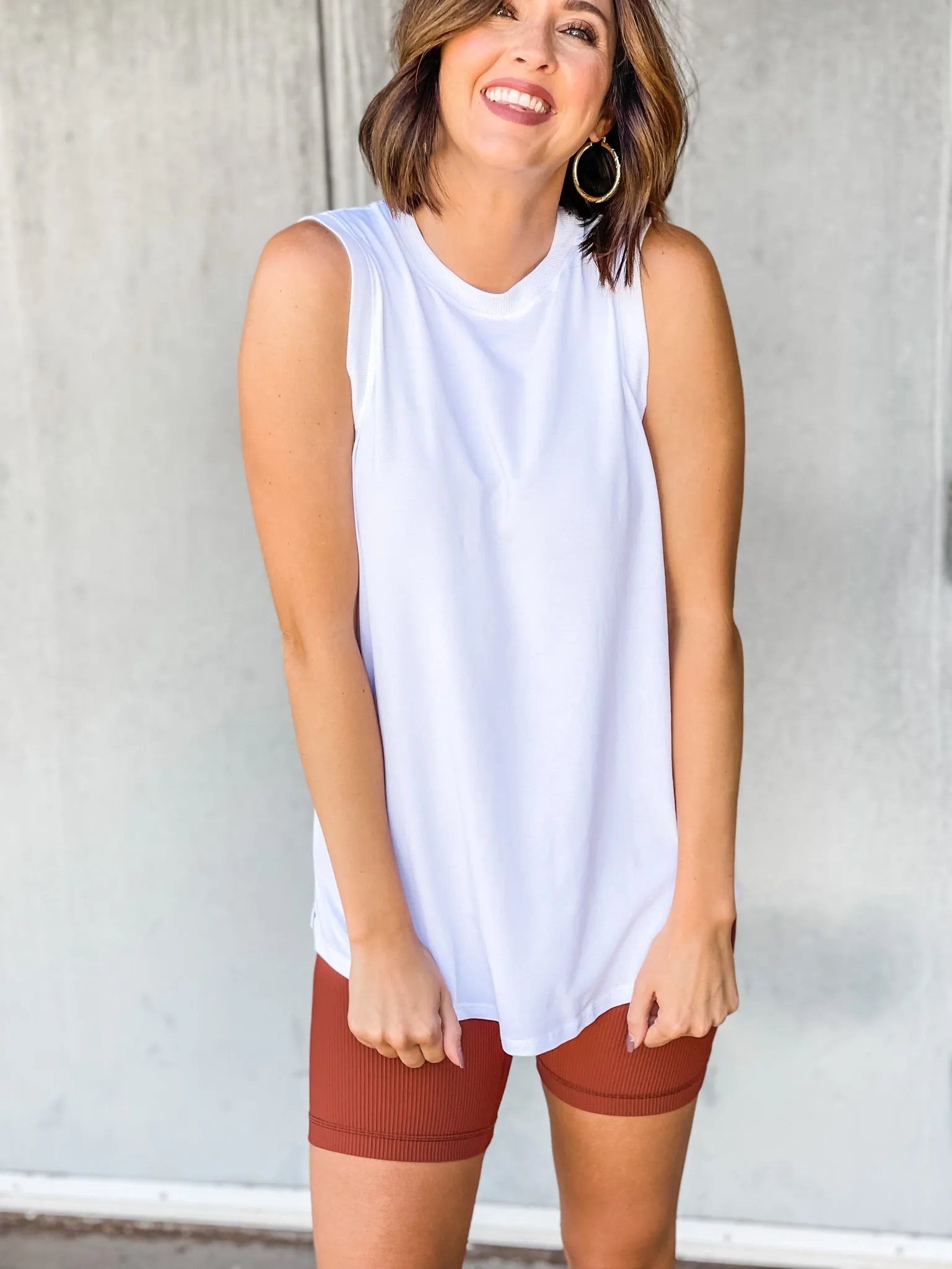 Flowy Tank | White