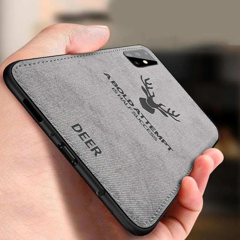 Galaxy A71 Deer Pattern Inspirational Soft Case