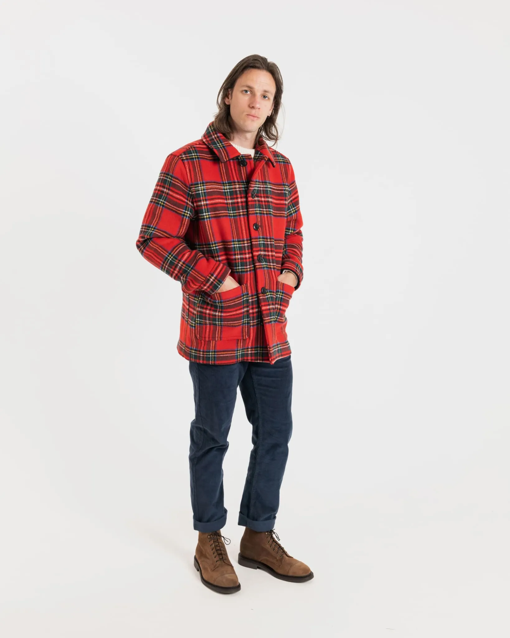 George Jacket Royal Stewart Black