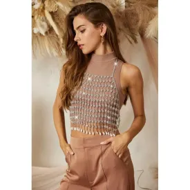 Glitter Cami Top