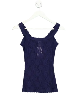 Hanky Panky Blue Signature Lace Classic Camisole UK S