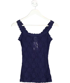 Hanky Panky Blue Signature Lace Classic Camisole UK XS