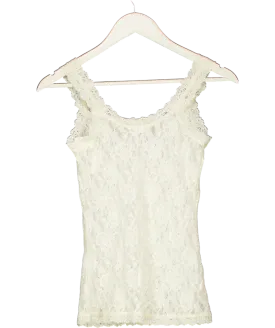 Hanky Panky Cream Signature Lace Classic Camisole UK S