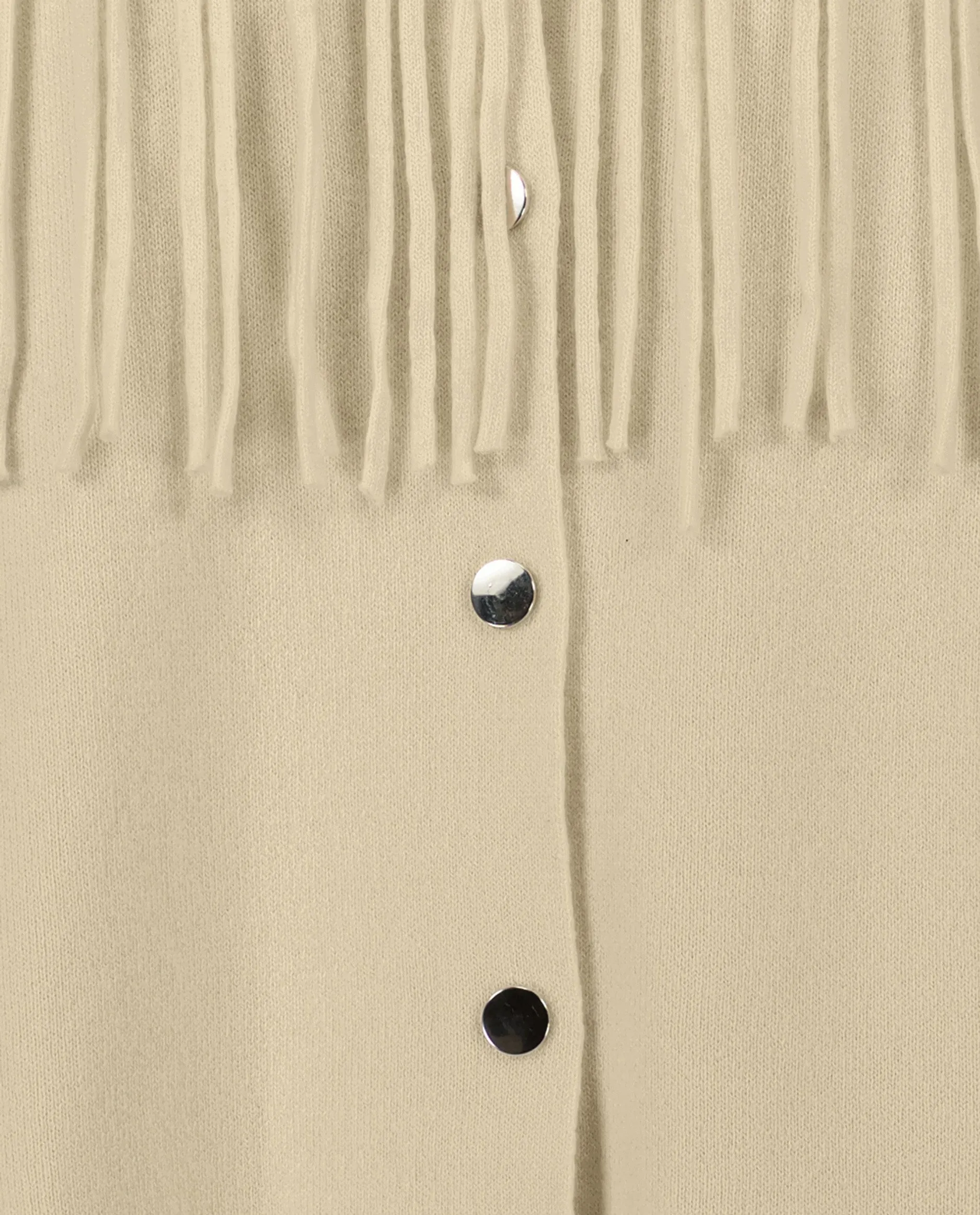 Hemd aus Cashmere-Mischung in Beige