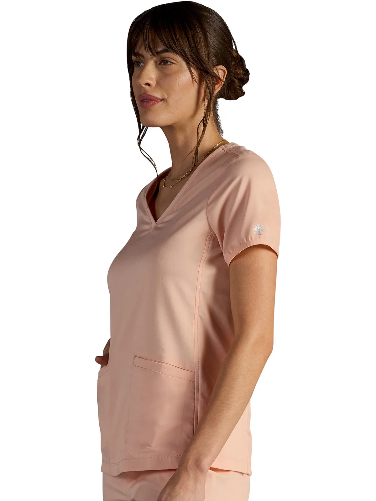 HH X Dr Kwane - Women's Vivian V-Neck Top