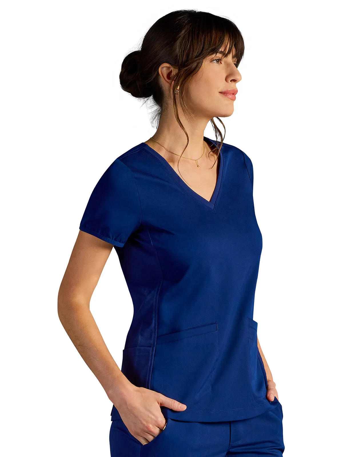 HH X Dr Kwane - Women's Vivian V-Neck Top
