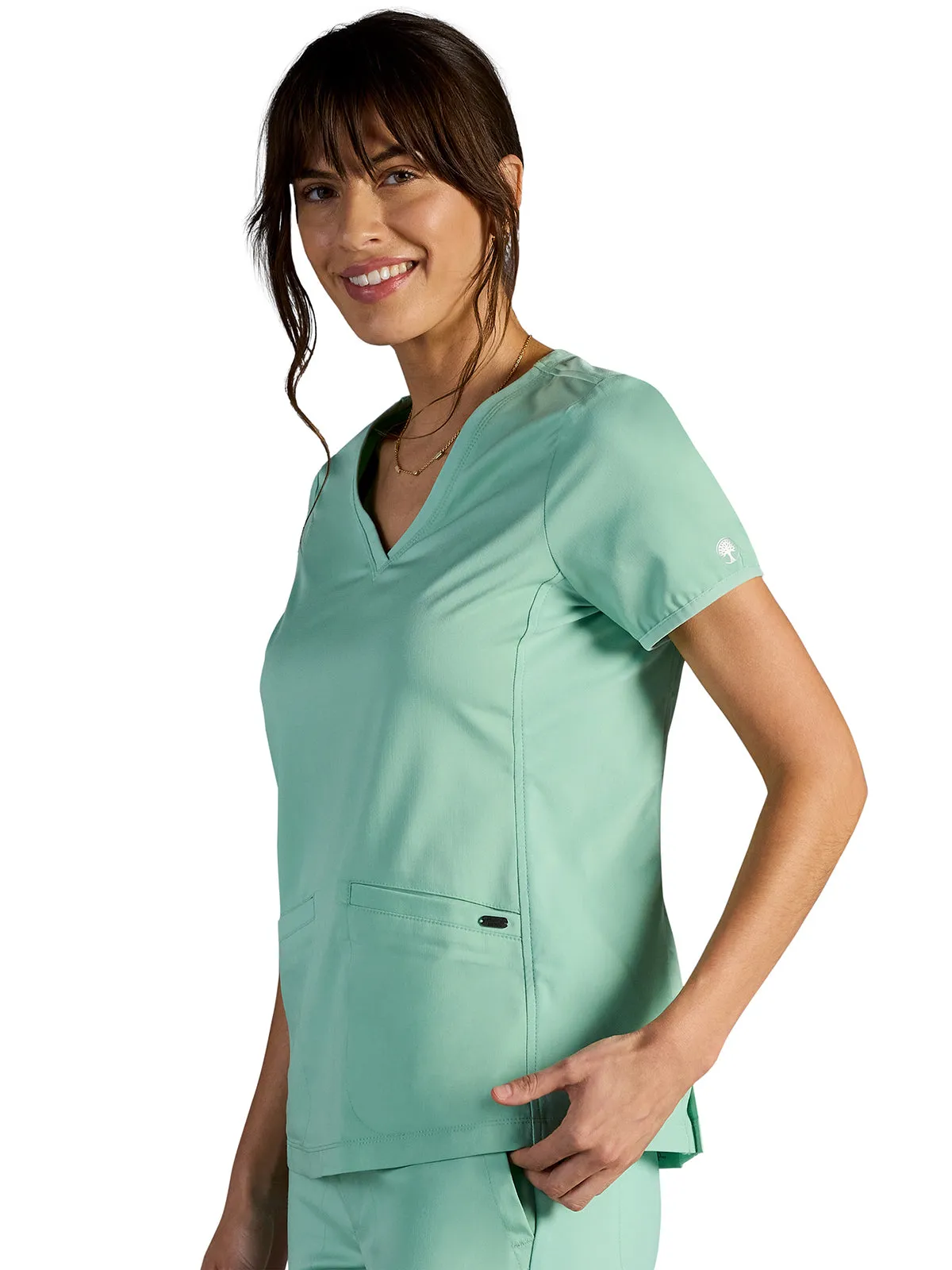 HH X Dr Kwane - Women's Vivian V-Neck Top