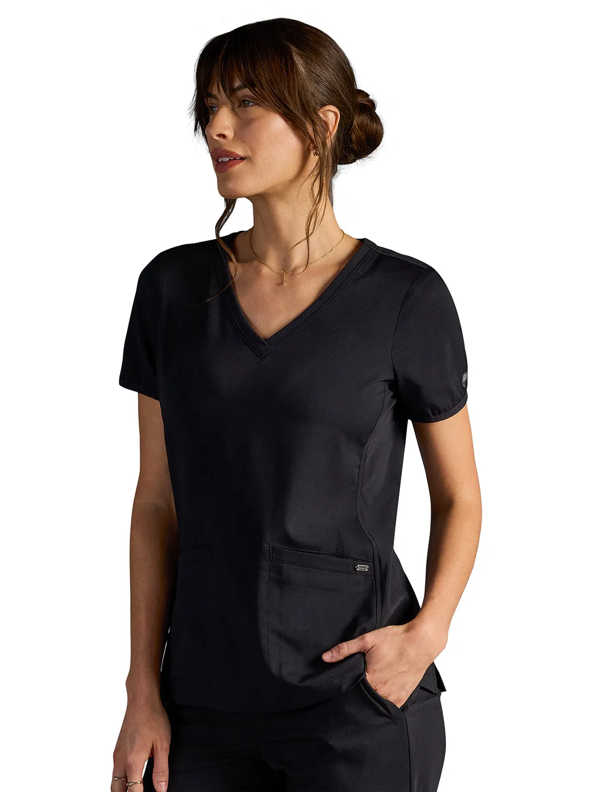 HH X Dr Kwane - Women's Vivian V-Neck Top