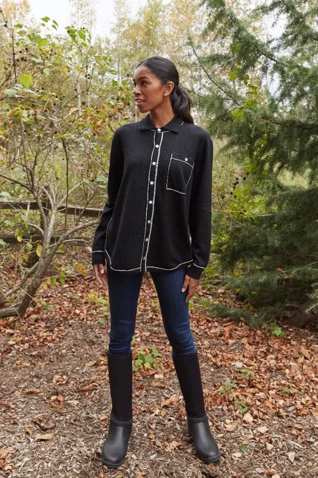 Highland Cashmere Button Down Shirt