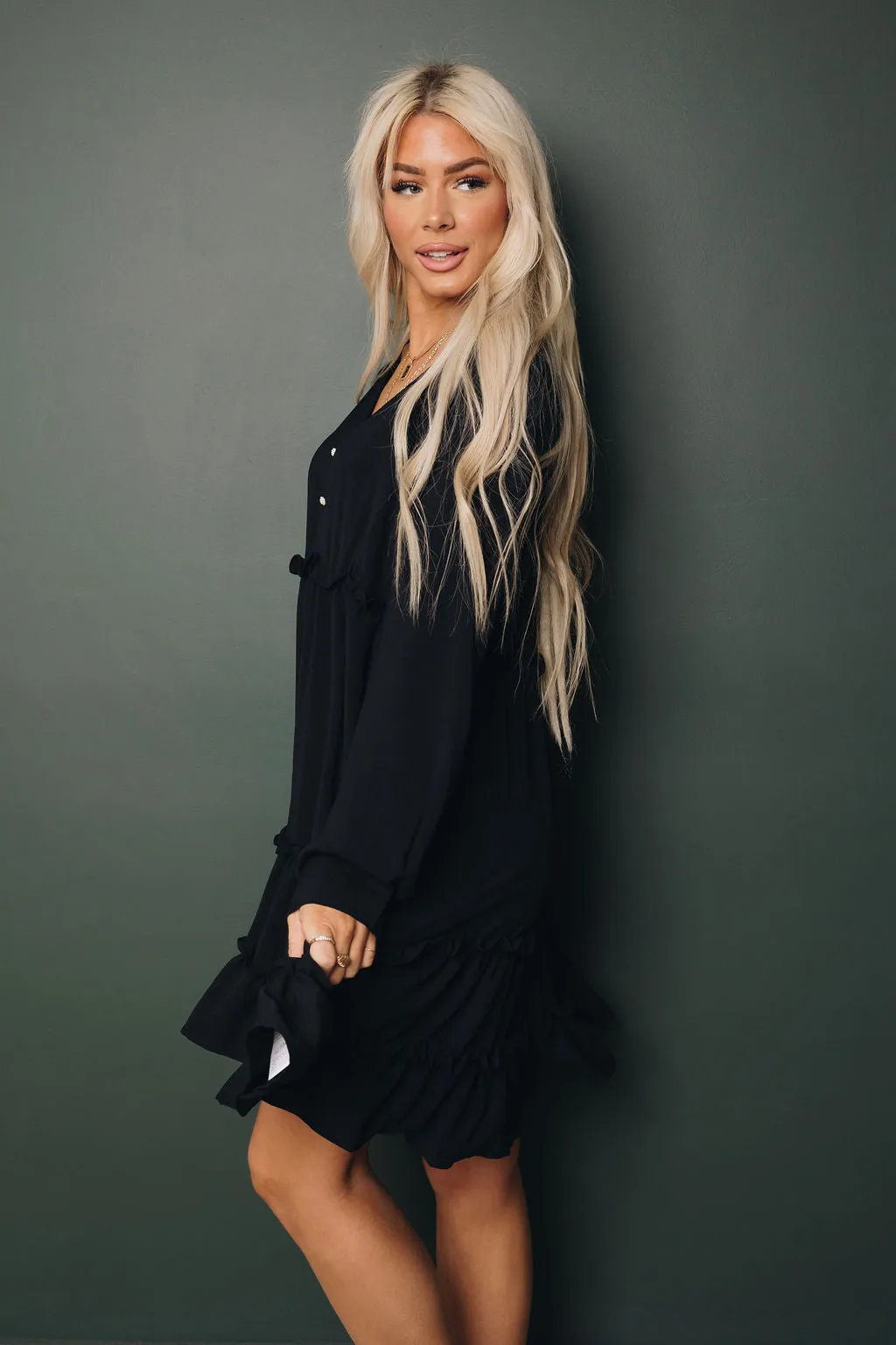 Hollis Flowy Mini Dress