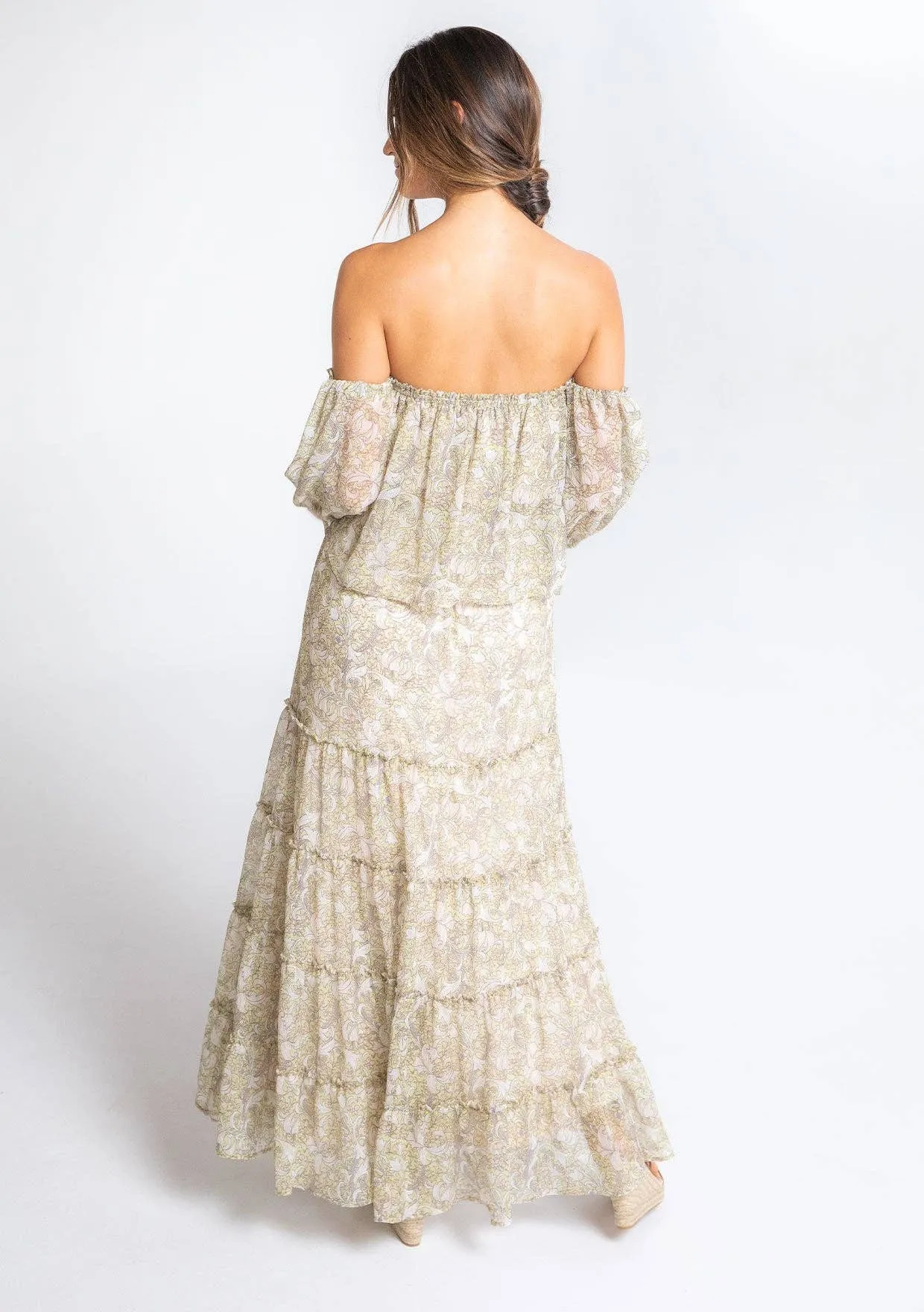 Ibiza Paisley Maxi Dress