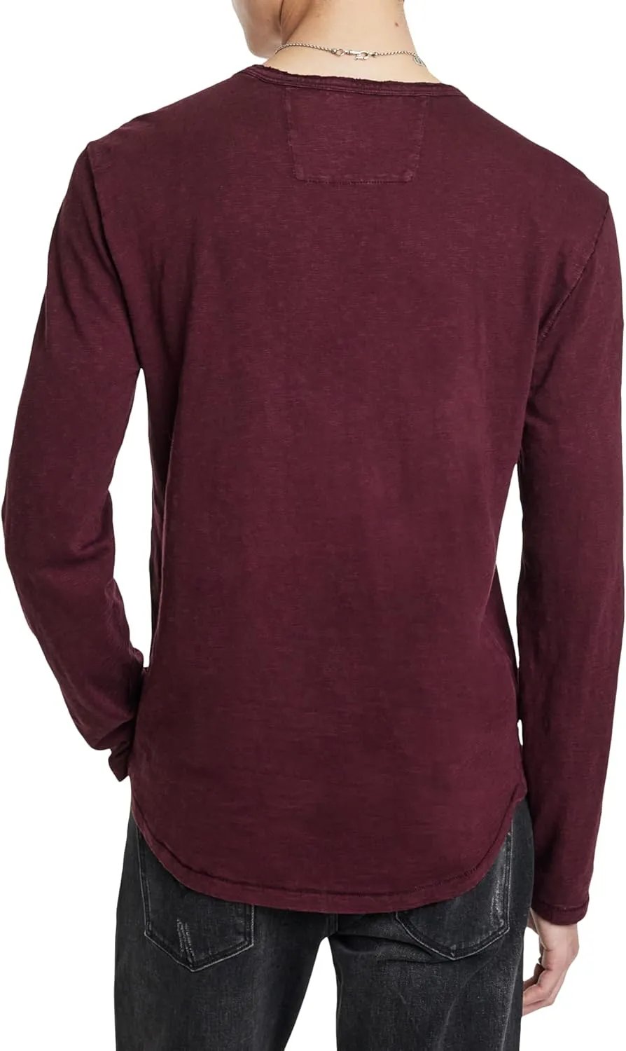 John Varvatos Men's Sid Long Sleeve Tee