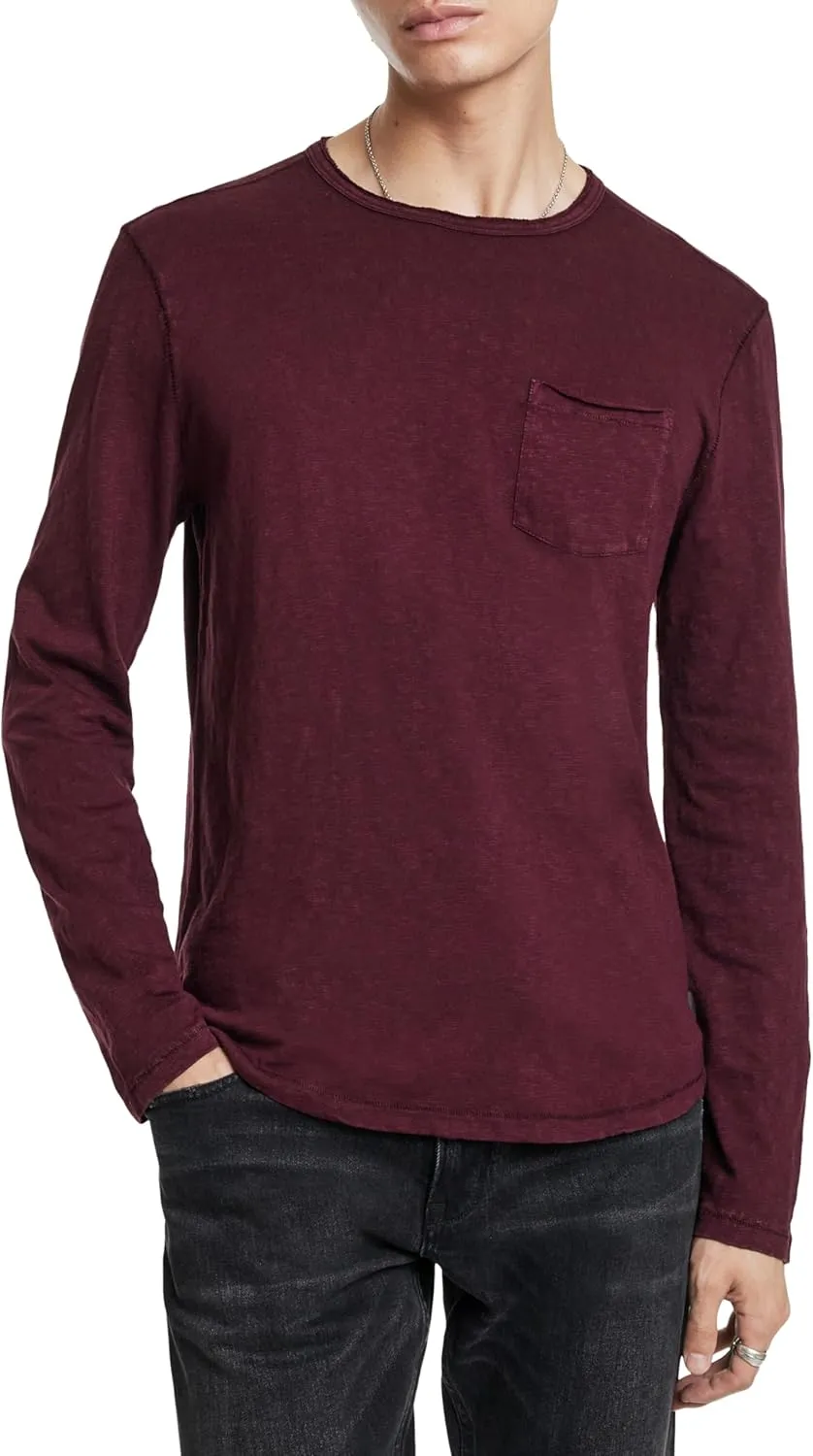 John Varvatos Men's Sid Long Sleeve Tee