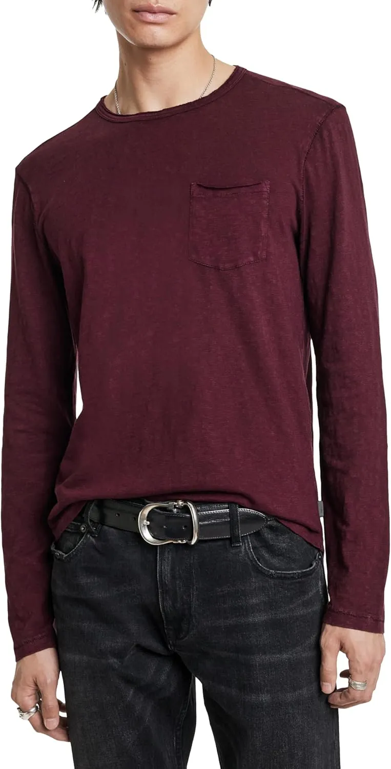 John Varvatos Men's Sid Long Sleeve Tee