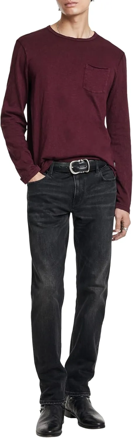 John Varvatos Men's Sid Long Sleeve Tee