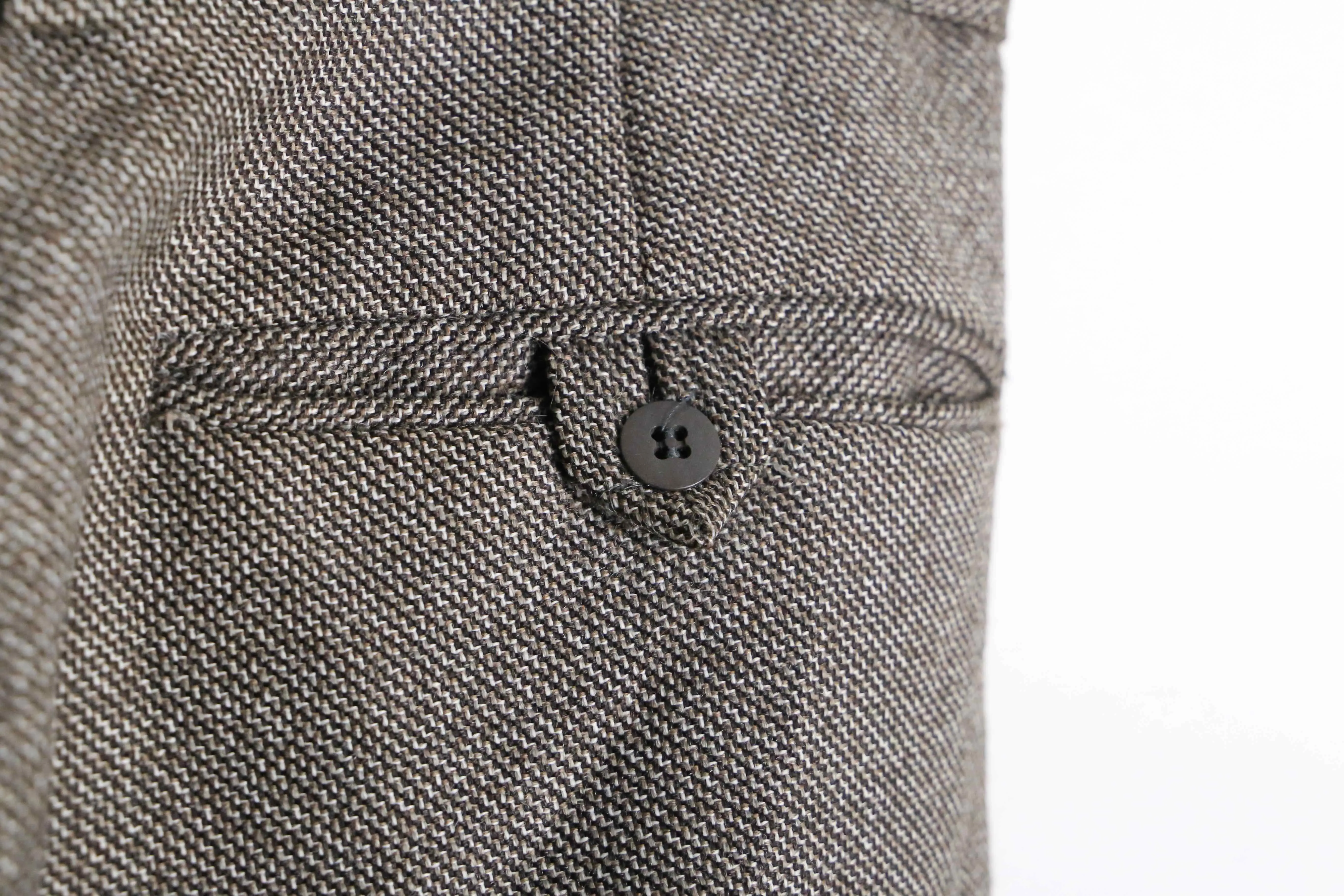 melange design wide straight slacks