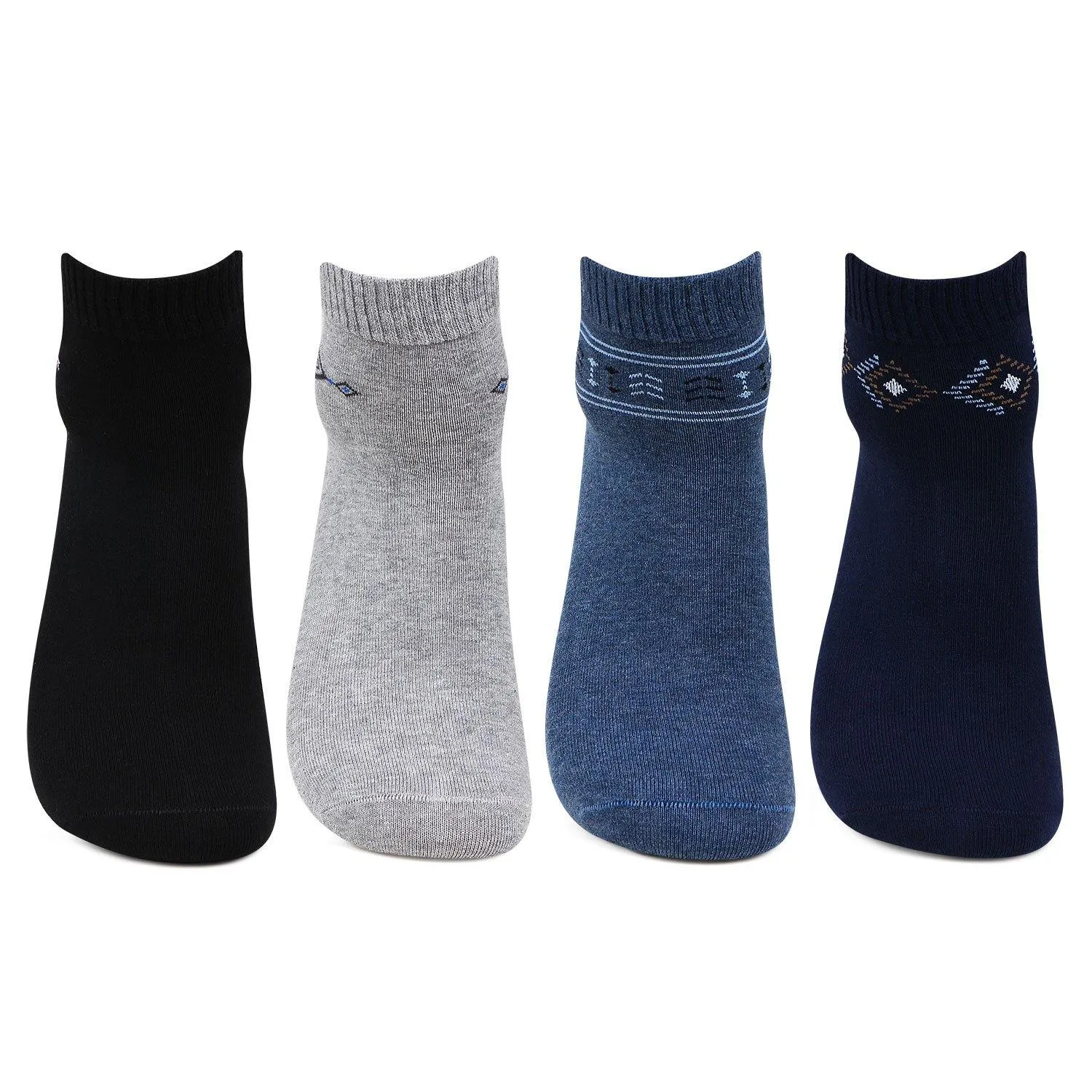Men Formal Ankle Length Business/ Office Socks-Pack Of 4