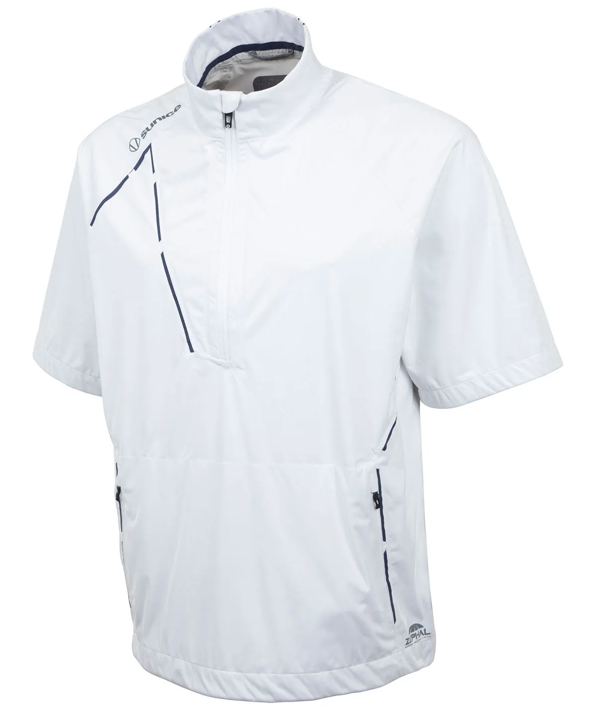 Men's Sullivan Zephal Flextech Waterproof Ultra-Stretch Short-Sleeve Pullover
