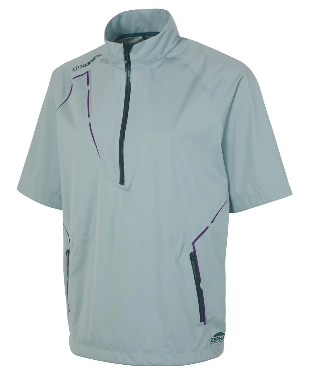 Men's Sullivan Zephal Flextech Waterproof Ultra-Stretch Short-Sleeve Pullover