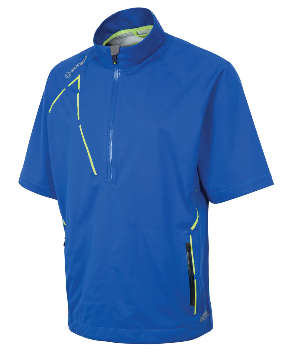 Men's Sullivan Zephal Flextech Waterproof Ultra-Stretch Short-Sleeve Pullover
