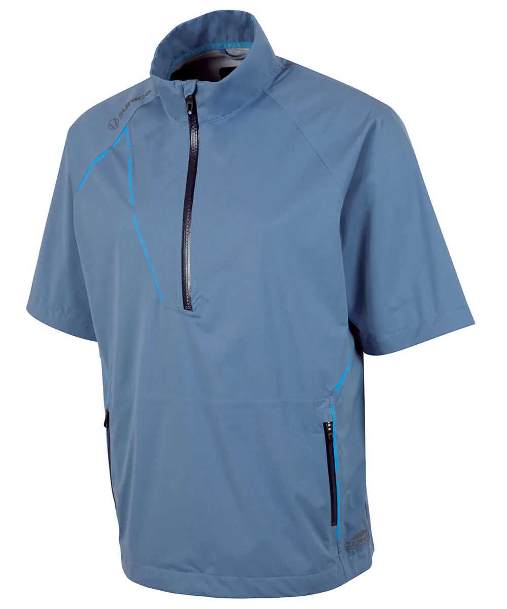 Men's Sullivan Zephal Flextech Waterproof Ultra-Stretch Short-Sleeve Pullover