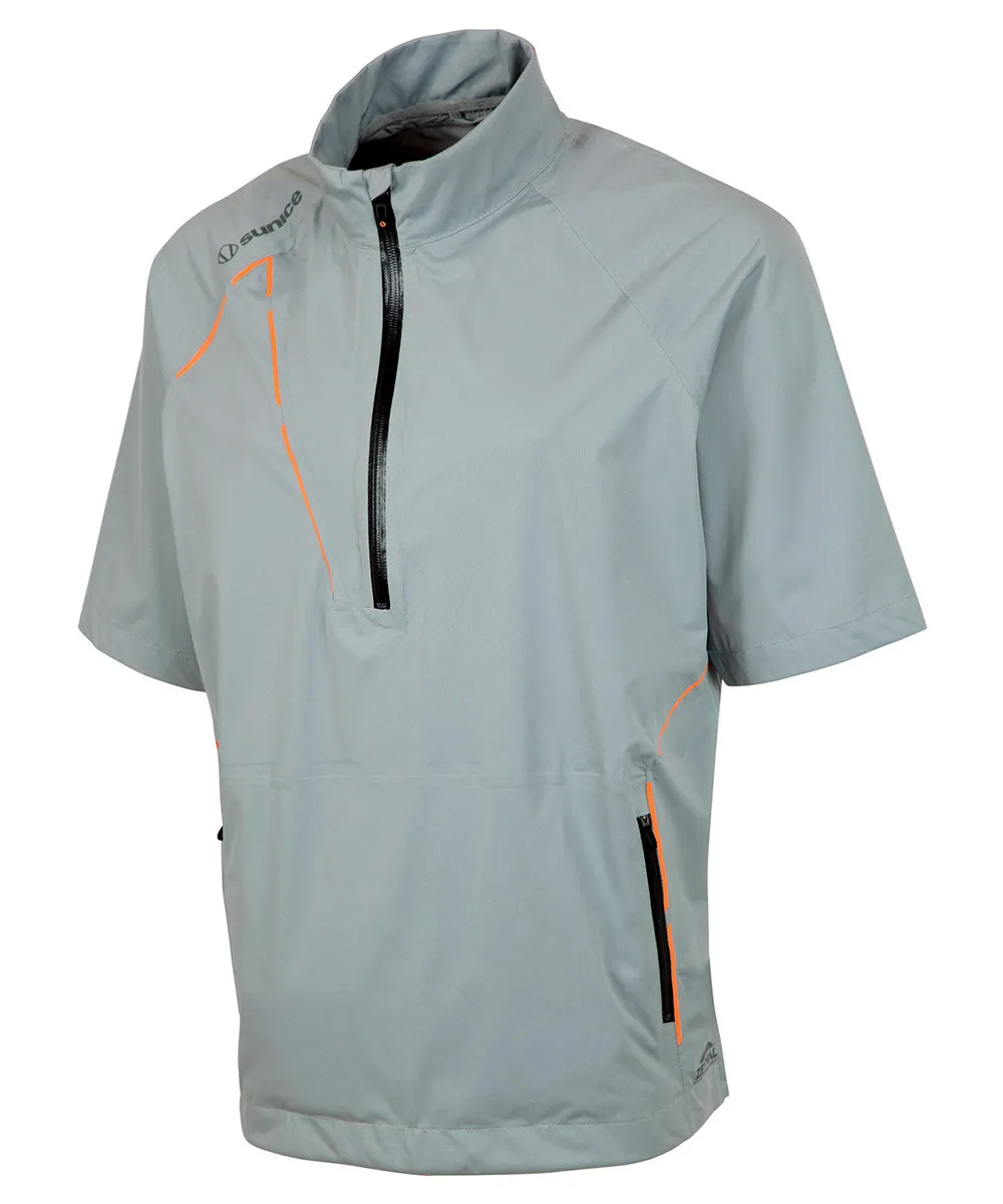 Men's Sullivan Zephal Flextech Waterproof Ultra-Stretch Short-Sleeve Pullover