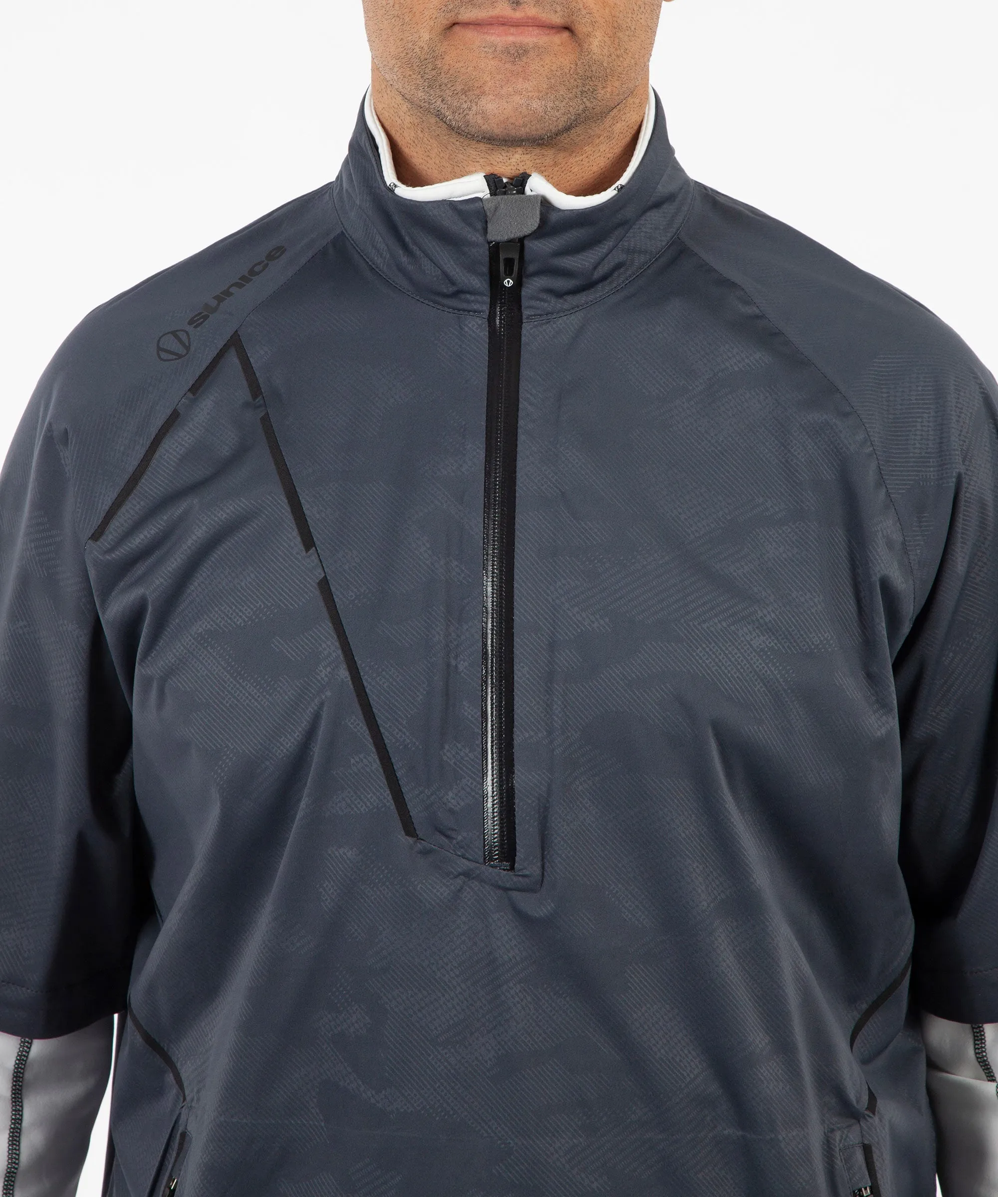 Men's Sullivan Zephal Flextech Waterproof Ultra-Stretch Short-Sleeve Pullover