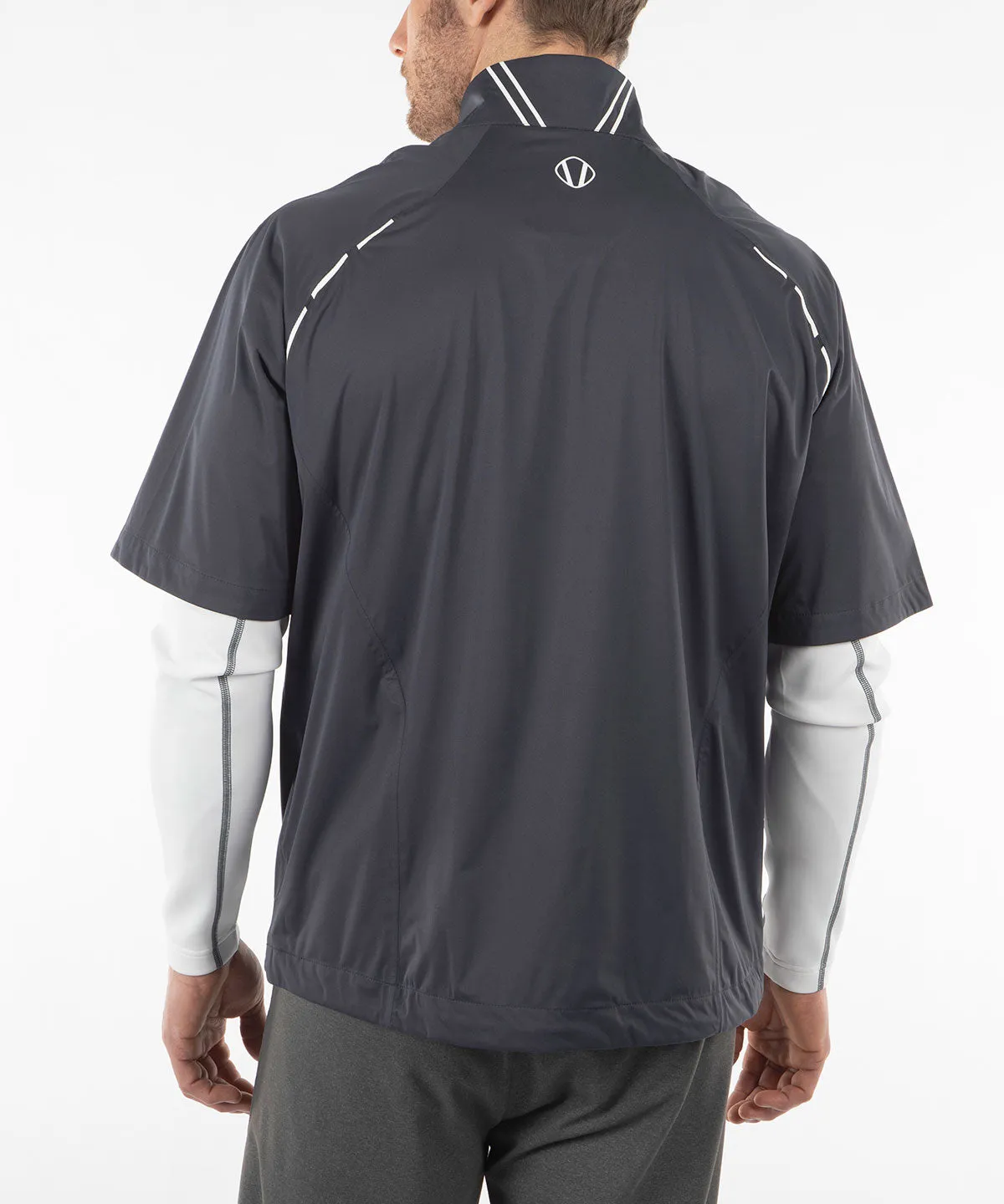 Men's Sullivan Zephal Flextech Waterproof Ultra-Stretch Short-Sleeve Pullover