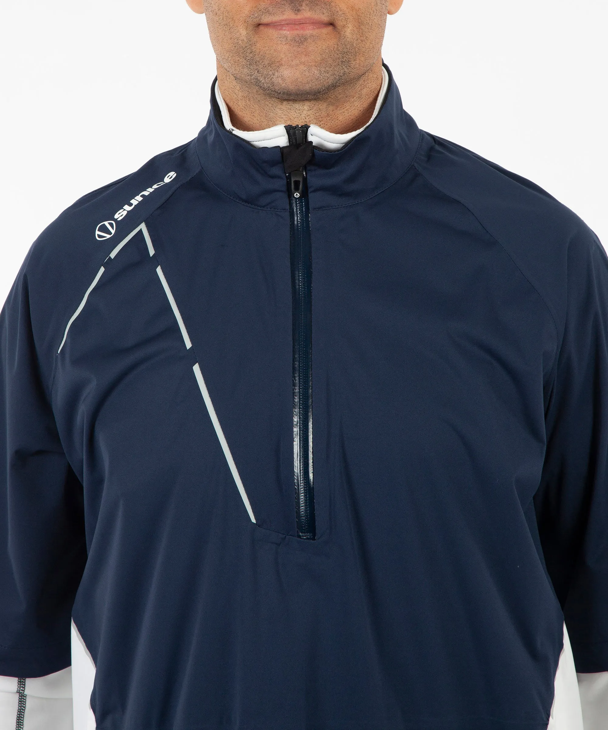 Men's Sullivan Zephal Flextech Waterproof Ultra-Stretch Short-Sleeve Pullover