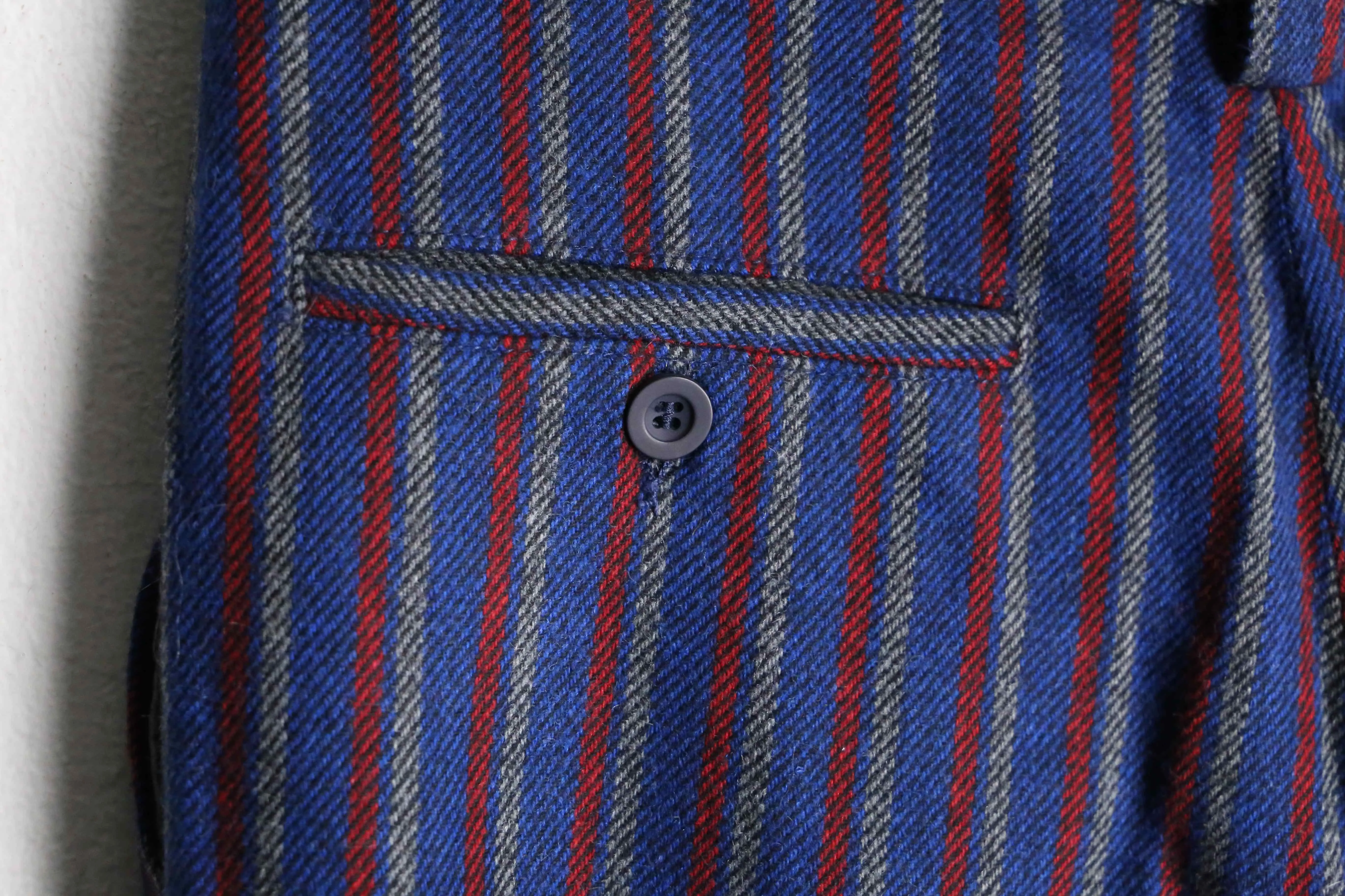 multi color stripe 2tuck slacks