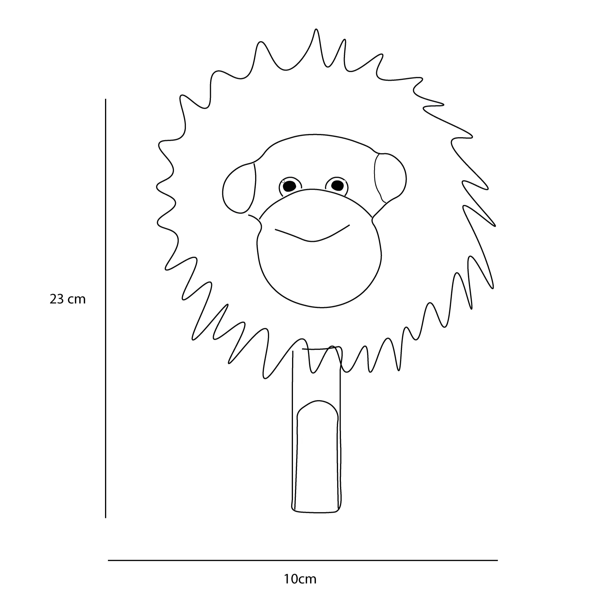 Orang-utang coat hanger