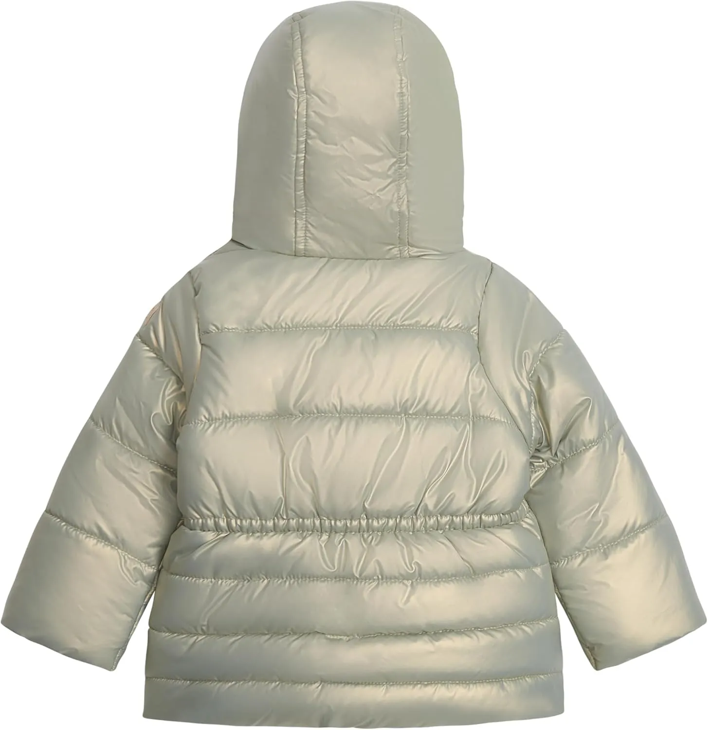OSHKOSH B'GOSH Baby Girls' Warm Winter Parka Coat with Faux Fur Sherpa-Lined Hood