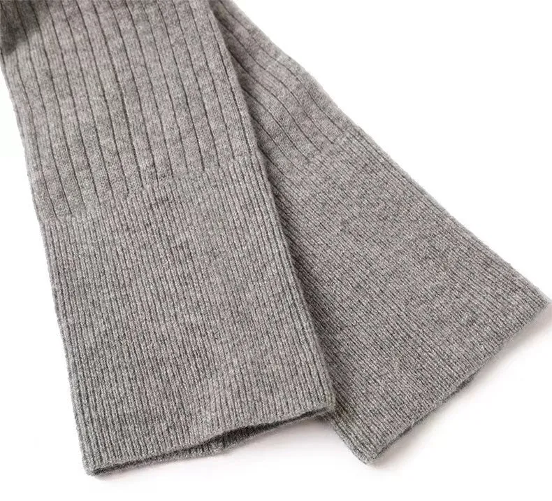 Over-The-Knee Cashmere Socks