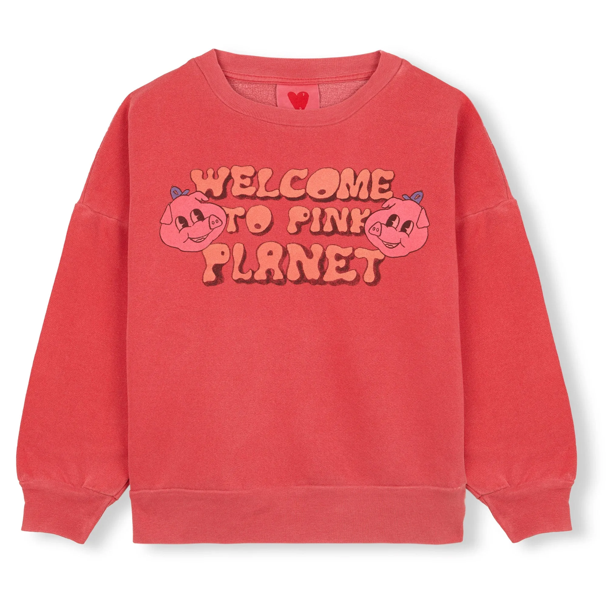 Pink Planet Adult Sweatshirt
