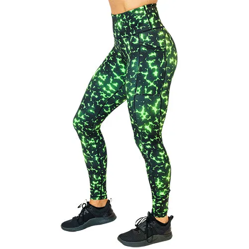 Radioactive Leggings | Green