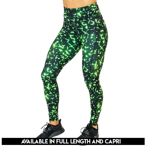 Radioactive Leggings | Green
