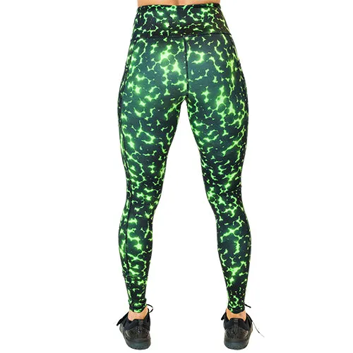 Radioactive Leggings | Green