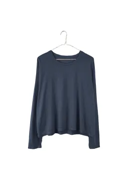 Relaxed Tee in Dark Navy
