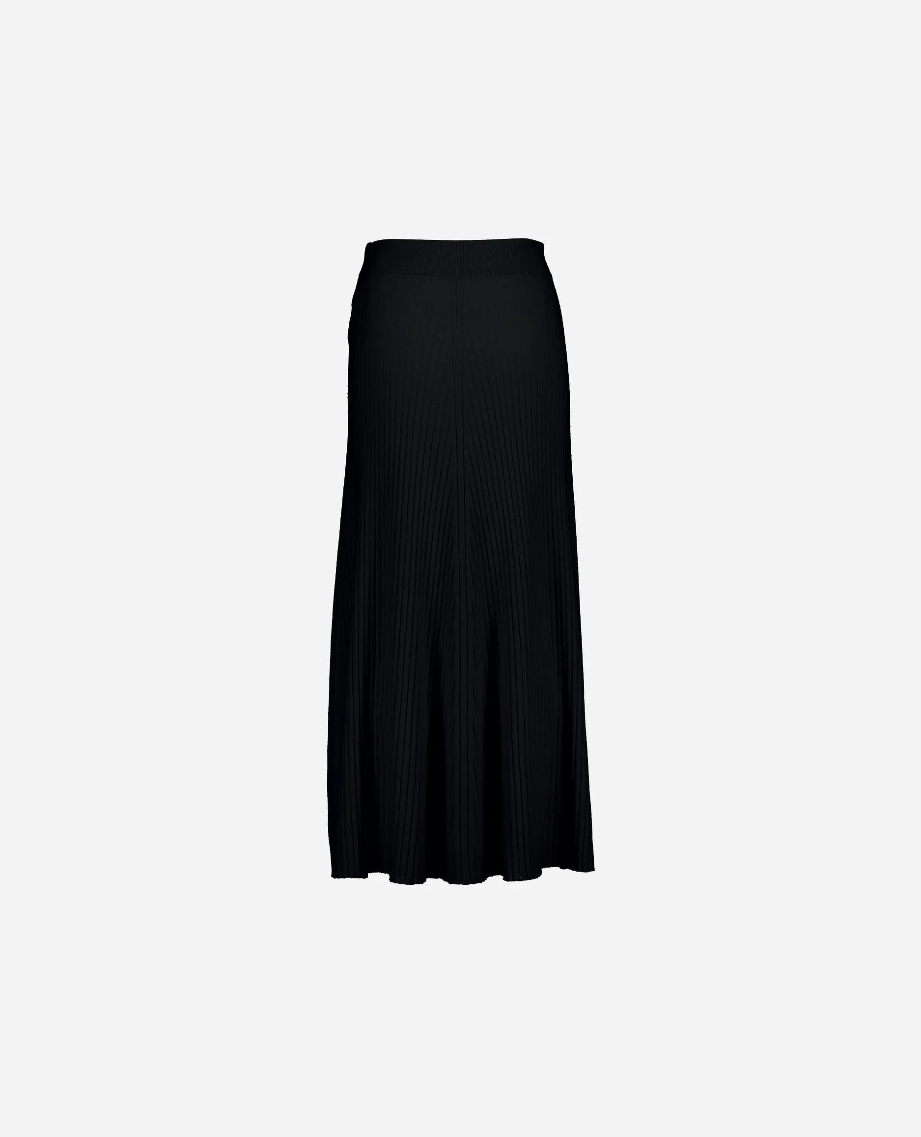 Rock aus Cashmere in Schwarz