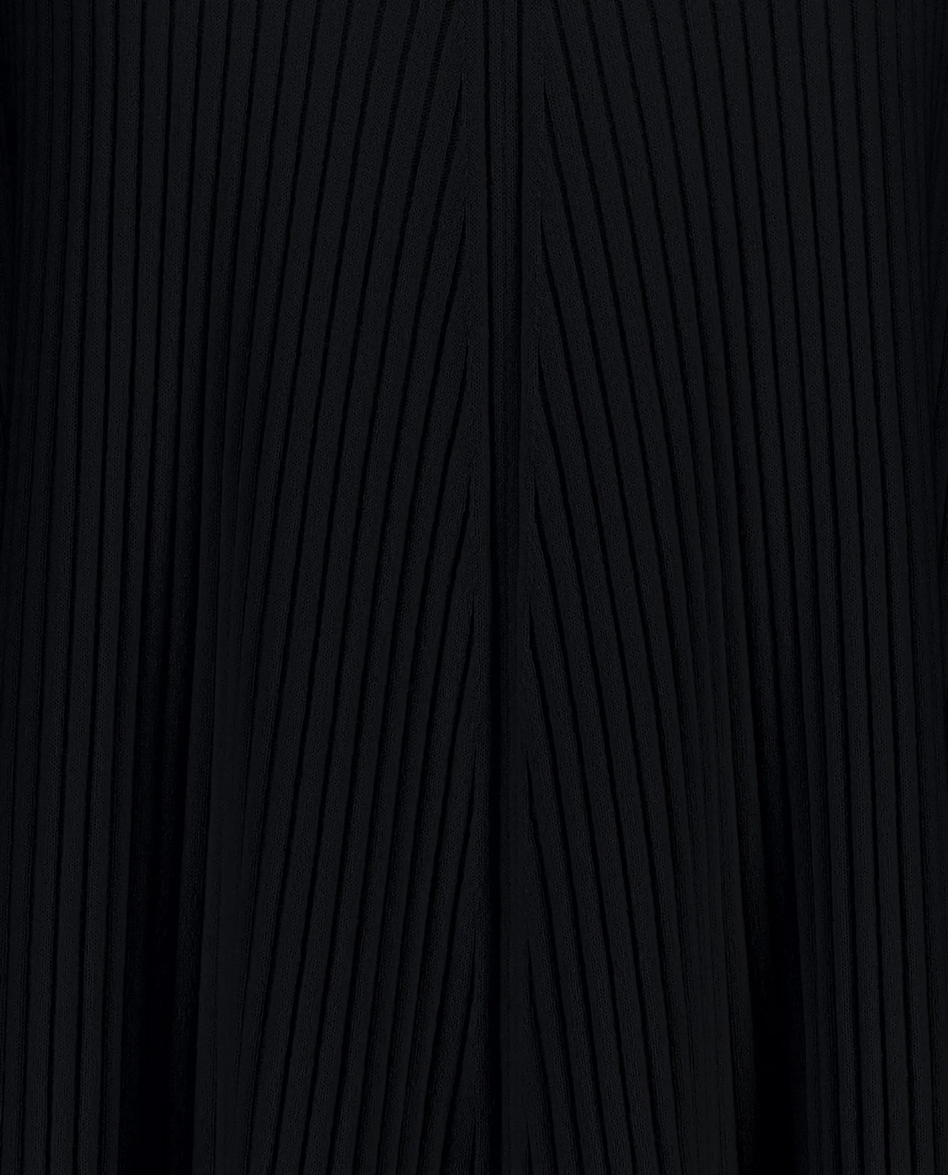 Rock aus Cashmere in Schwarz