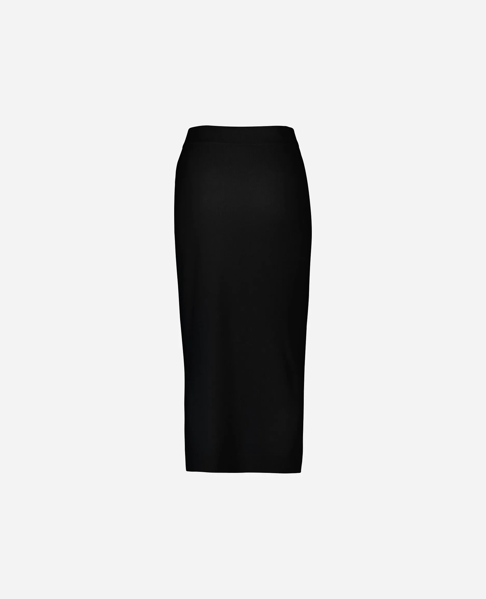 Rock aus Cashmere-Mischung in Schwarz