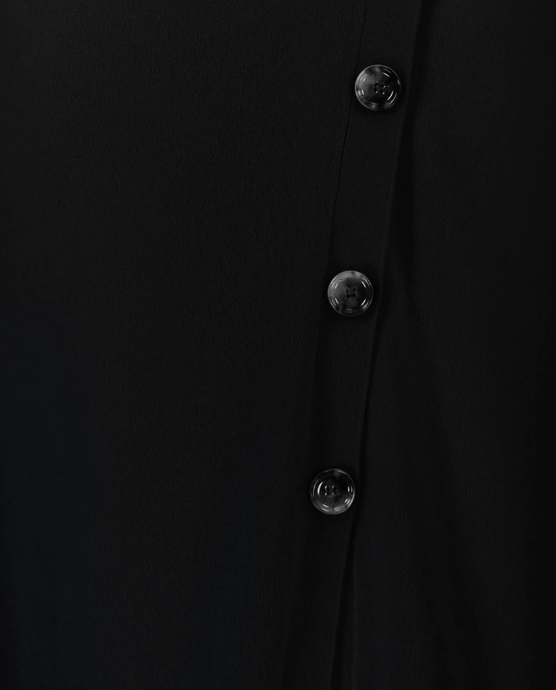 Rock aus Cashmere-Mischung in Schwarz