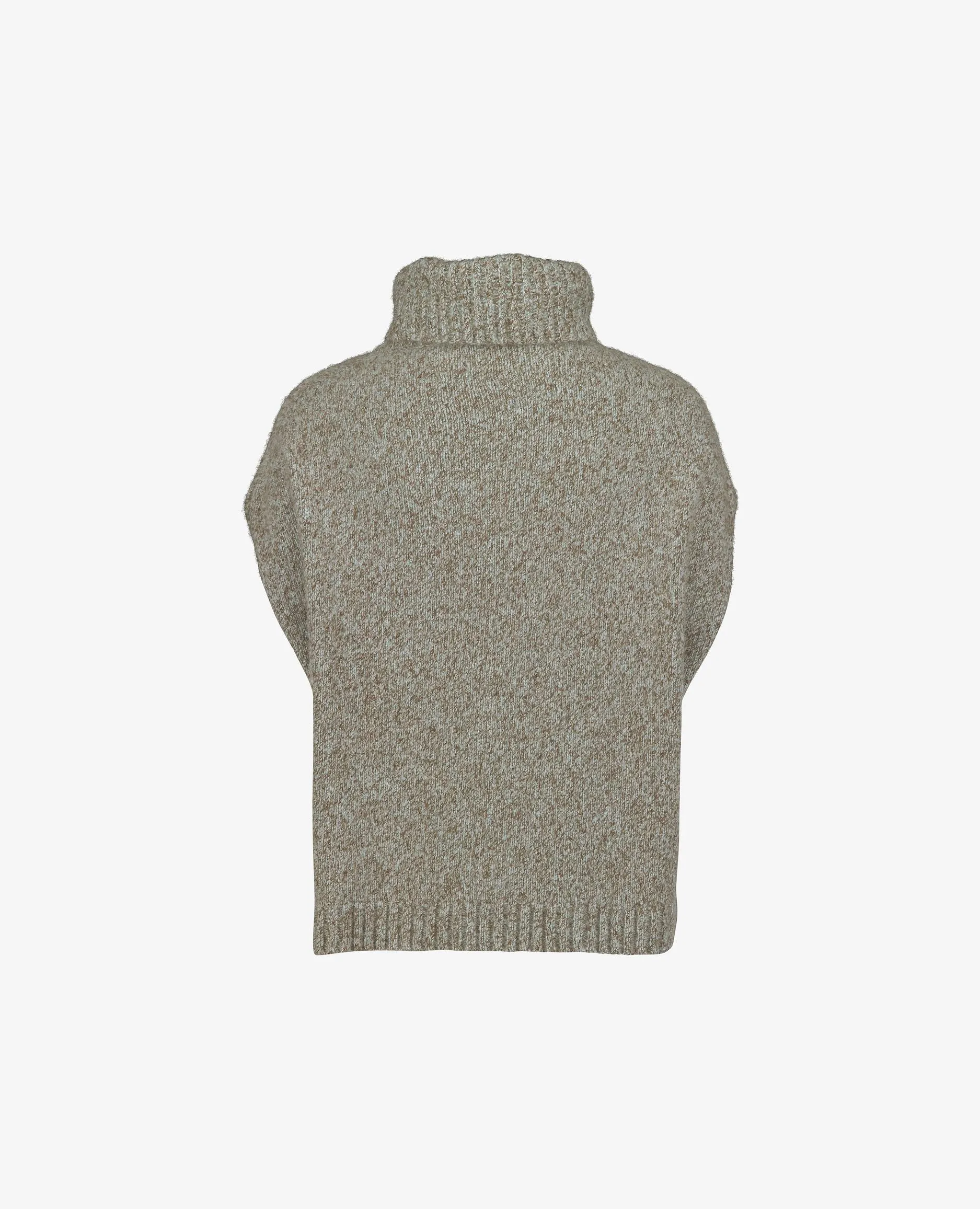 Rollkragen Pullover aus Cashmere in Beige