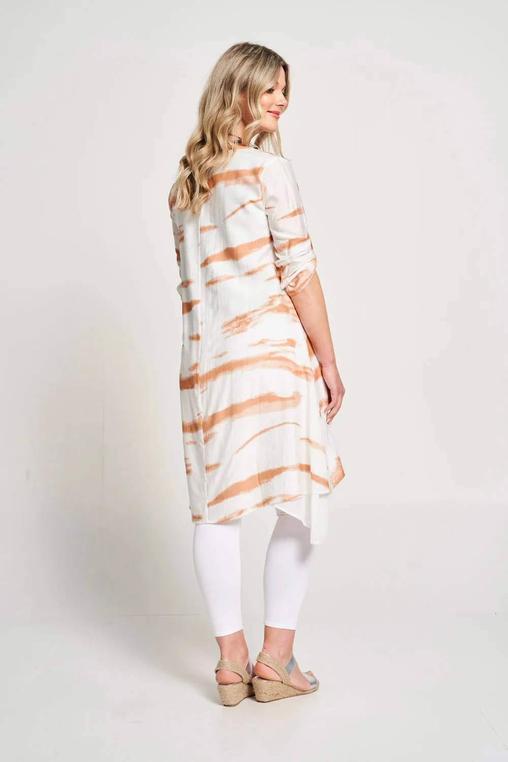 Saloos A-line Silhouette Dress with Necklace
