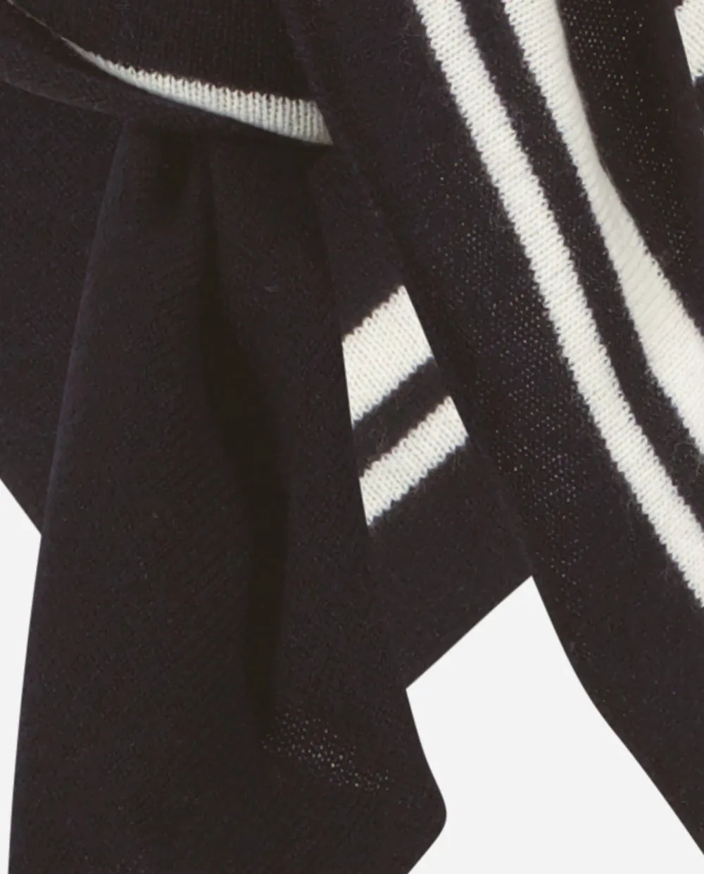 Schal aus Cashmere-Mischung in Braun