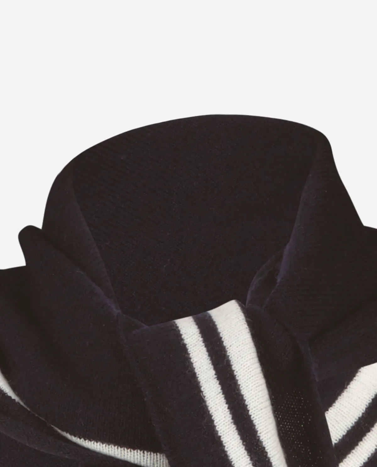 Schal aus Cashmere-Mischung in Braun