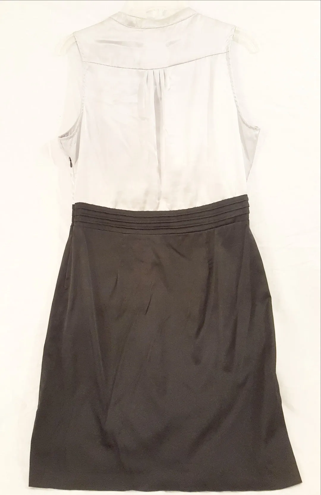 Silver and Black Short Dress