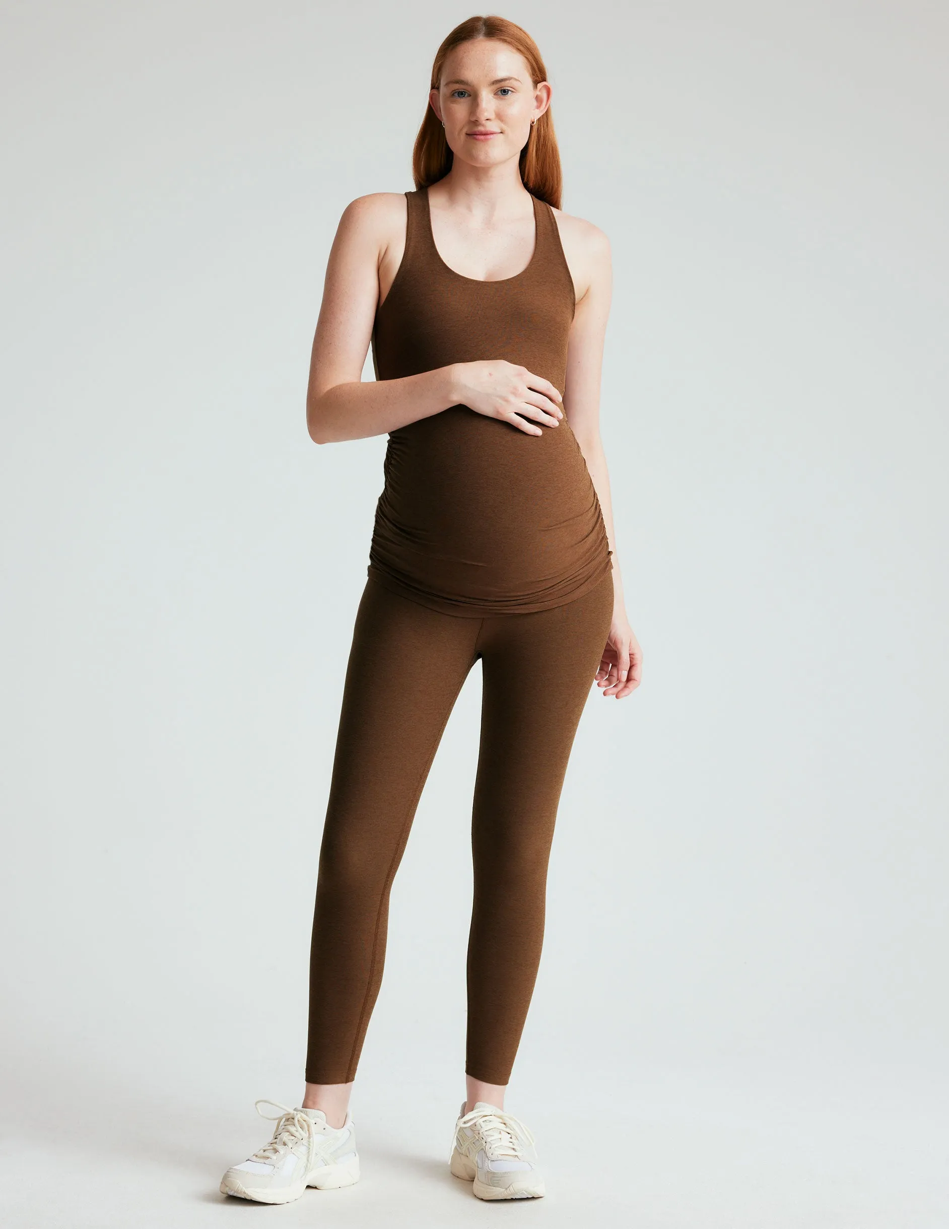 Spacedye Love the Bump Midi Maternity Legging