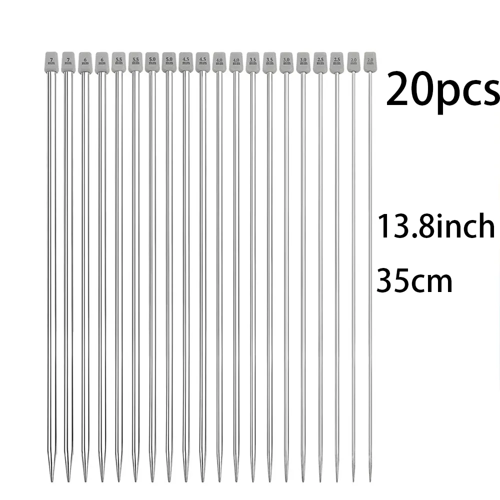 Stainless Steel Knitting Needles Set for Sweater Making